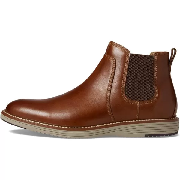 imageJohnston amp Murphy Mens Upton Chelsea Boot  Casual Boots for Men  Full Grain Leather Shoes  Breathable Mesh Lining  Removable Memory Foam Cushioned InsoleTan Full Grain