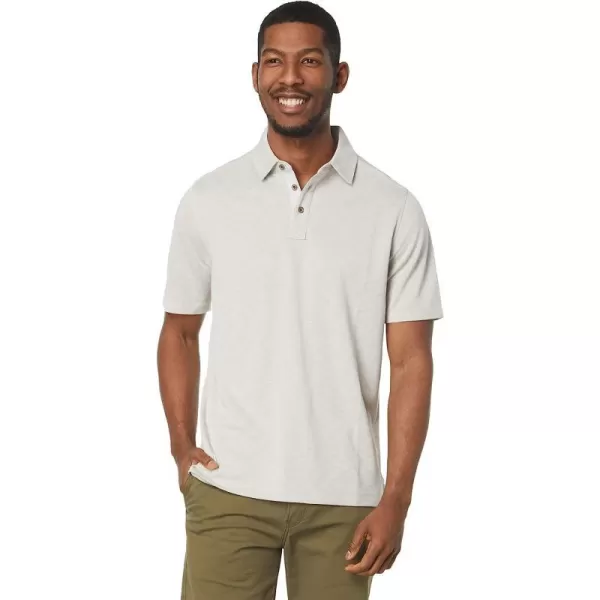 imageJohnston amp Murphy Mens Vintage Slub PoloStone