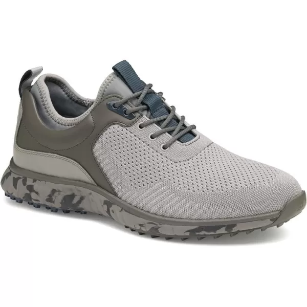 imageJohnston amp Murphy Mens XC4 H2 Sport Hybrid Knit Golf Shoe  Waterproof Leather  Lightweight  Memory Foam CushioningGray Knit