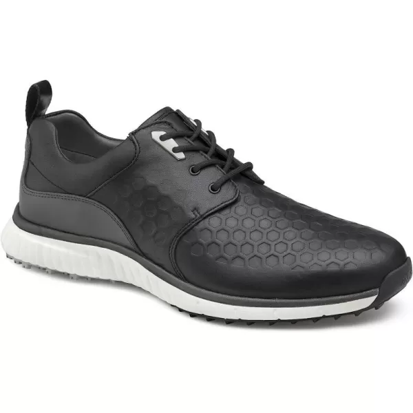 imageJohnston amp Murphy Mens XC4 H2Luxe Hybrid Saddle Golf Shoe  Waterproof Leather nbspLightweight  Full EVA Midsole CushionBlack Waterproof Full Grain