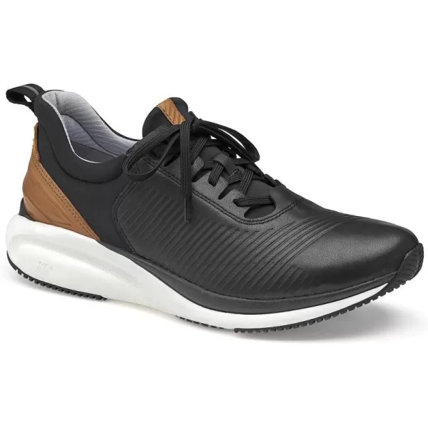 imageJohnston amp Murphy MensnbspXC4nbspTR1 Luxe Hybrid Shoes  Waterproof Construction  Lightweight amp Breathable  Moisture Wicking Lining Removable DualWidth FootbedBlack Waterproof Full Grain
