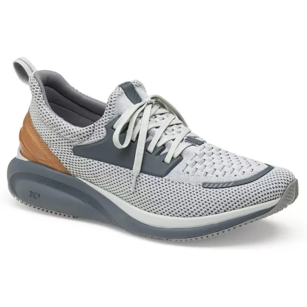 Light Gray Waterproof Knit/Full Grain