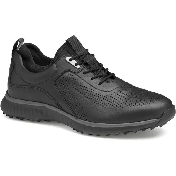 imageJohnston amp MurphynbspMensnbspXC4 H1Luxe HybridnbspGolf ShoesnbspnbspWaterproof Leathernbsp Lightweight nbspnbspMemoryFoamnbspCushioningBlack Full Grain