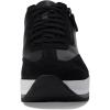 imageJohnston ampamp Murphy Womens Gracie SideZip SneakerBlack