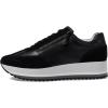 imageJohnston ampamp Murphy Womens Gracie SideZip SneakerBlack