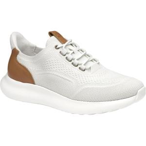 imageJohnston ampamp Murphy Amherst 20 Knit Plain Toe Mens Shoe  Mens Walking Shoes Breathable Casual Shoes for Active LifestylesWhite Knit