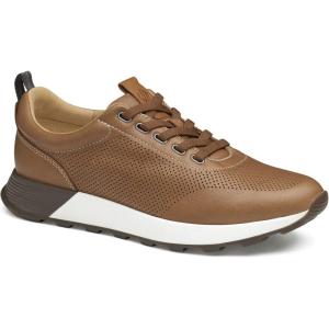 imageJohnston ampamp Murphy Kinnon Jogger Mens Shoes  Mens Casual Sneakers Comfortable Shoes for Men Mens Fashion SneakersTan Full Grain