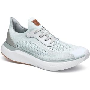 imageJohnston ampamp Murphy Mens Miles Knit Laceup SneakerLight Gray Knit