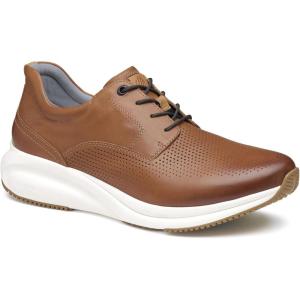 imageJohnston ampamp Murphy TR3Luxe Perfed Plain Toe Shoes for Men  Waterproof Sneakers Mens Casual Dress Shoes for WorkTan Waterproof Full Grain