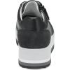 imageJohnston ampamp Murphy Gracie SideZip Sneaker for Women  175 Platform Sneaker Womens Fashion Sneakers Casual Shoes for WomenBlack Suede