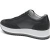imageJohnston ampamp Murphy Gracie SideZip Sneaker for Women  175 Platform Sneaker Womens Fashion Sneakers Casual Shoes for WomenBlack Suede
