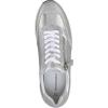 imageJohnston ampamp Murphy Gracie SideZip Sneaker for Women  175 Platform Sneaker Womens Fashion Sneakers Casual Shoes for WomenSilver