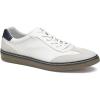 imageJohnston ampamp Murphy McGuffey TToe Mens Shoe  Mens Fashion Dress Sneakers Casual Leather Shoes for MenWhite Full GrainSuede 3