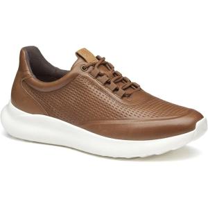 imageJohnston ampamp Murphy Amherst 20 Embossed UThroat Mens Shoe  Mens Walking Shoes Lightweight Casual Dress Sneakers for MenTan