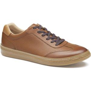 imageJohnston ampamp Murphy McGuffey TToe Mens Shoe  Mens Fashion Dress Sneakers Casual Leather Shoes for MenTan
