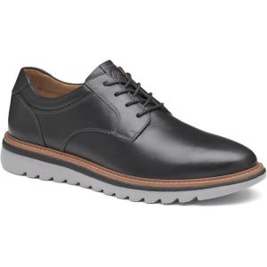 imageJohnston ampamp Murphy Mens Braydon Plain ToeBlack Full Grain