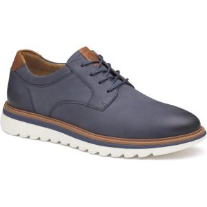 imageJohnston ampamp Murphy Mens Braydon Plain ToeNavy Oiled Nubuck