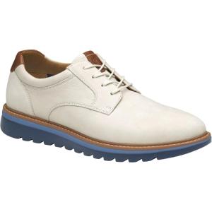 imageJohnston ampamp Murphy Mens Braydon Plain ToeOff White Nubuck
