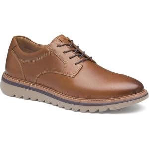 imageJohnston ampamp Murphy Mens Braydon Plain ToeTan Full Grain