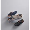 imageJohnston ampamp Murphy Mens Amherst UThroat Shoes EVA Sole ampamp Cushioned Footbed Lightweight Casual Shoes Soft Wool Blend Flexible Athletic ConstructionNavy Wool