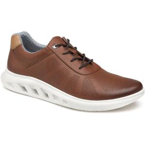 imageJohnston ampamp Murphy Mens Activate Shoe Breathable Construction Ventilated EVA SoleTan Full Grain
