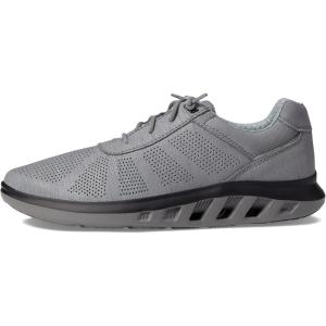 imageJohnston ampamp Murphy Mens Amherst UThroat Shoes EVA Sole ampamp Cushioned Footbed Lightweight Casual Shoes Soft Wool Blend Flexible Athletic ConstructionGray Full Grain