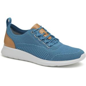 imageJohnston ampamp Murphy Mens Amherst UThroat Shoes EVA Sole ampamp Cushioned Footbed Lightweight Casual Shoes Soft Wool Blend Flexible Athletic ConstructionBlue Knit