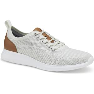 imageJohnston ampamp Murphy Mens Amherst UThroat Shoes EVA Sole ampamp Cushioned Footbed Lightweight Casual Shoes Soft Wool Blend Flexible Athletic ConstructionOff White Knit