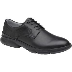 imageJohnston ampamp Murphy Mens XC4 Tanner Plain Toe  Waterproof Construction ampamp MemoryFoam CushioningBlack Full Grain