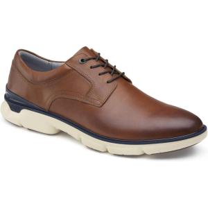 imageJohnston ampamp Murphy Mens XC4 Tanner Plain Toe  Waterproof Construction ampamp MemoryFoam CushioningTan Full Grain