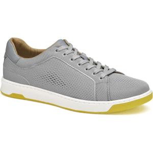 imageJohnston ampamp Murphy Mens Daxton Knit LaceUp Shoes  Mens Walking Shoes Casual Shoes for Men Sneakers for Men LaceUp Sneakers TRUFOAM Cushioned Footbed ampamp Rubber SoleGray Knit