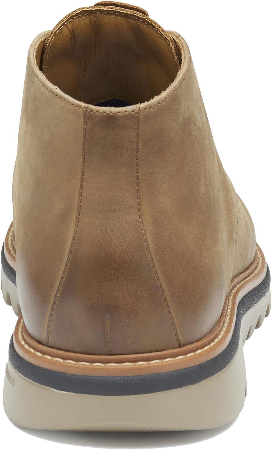 imageJohnston ampamp Murphy Braydon Chukka Casual Shoes for Men  Leather Boots for Men for Office ampamp Daily WearBrown