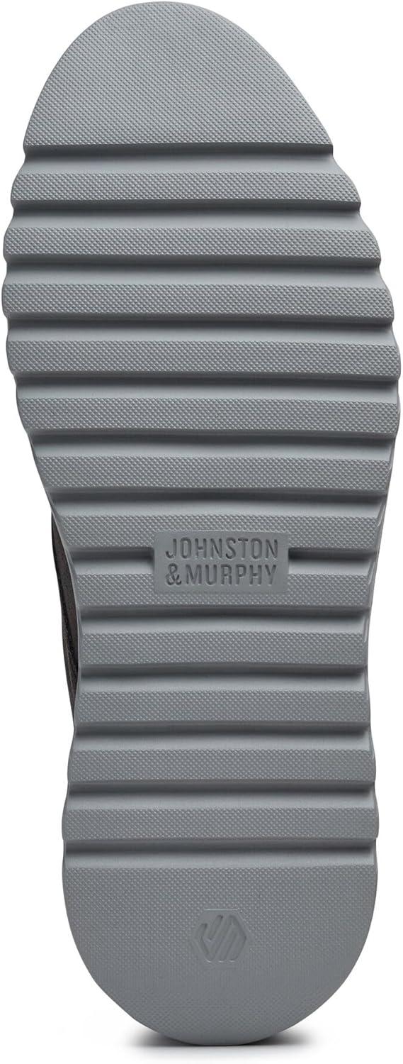 imageJohnston ampamp Murphy Braydon Chukka Casual Shoes for Men  Leather Boots for Men for Office ampamp Daily WearCharcoal Waxed Suede