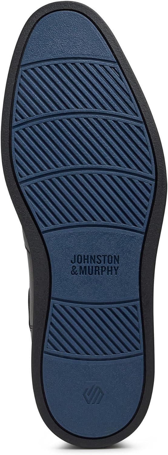 imageJohnston ampamp Murphy Brody Chelsea Boots for Men  Casual ampamp Dress Leather Shoes for Men for Work ampamp Daily WearBlack Calfskin