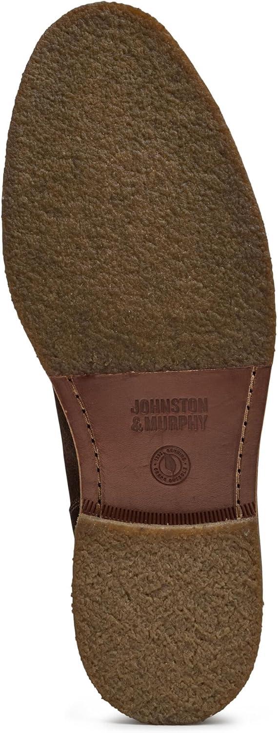 imageJohnston ampamp Murphy Calder Chukka Casual Shoes for Men  Leather Boots for Men for Office ampamp Daily WearBrown Oiled