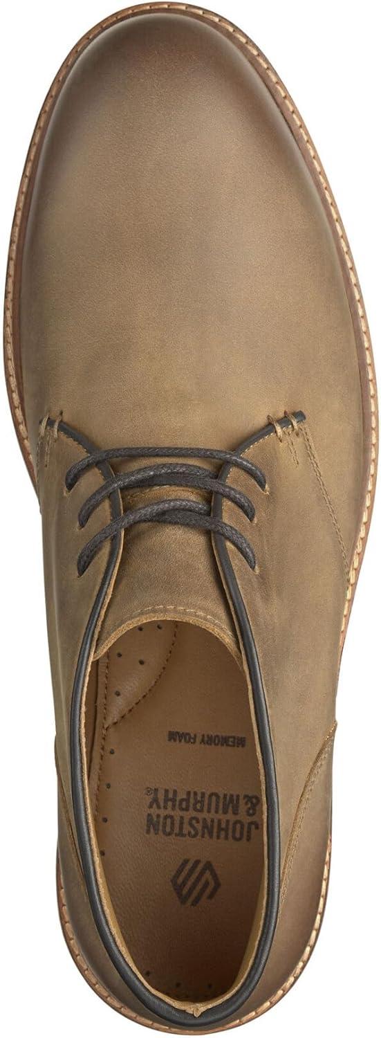 imageJohnston ampamp Murphy Calder Chukka Casual Shoes for Men  Leather Boots for Men for Office ampamp Daily WearBrown Suede