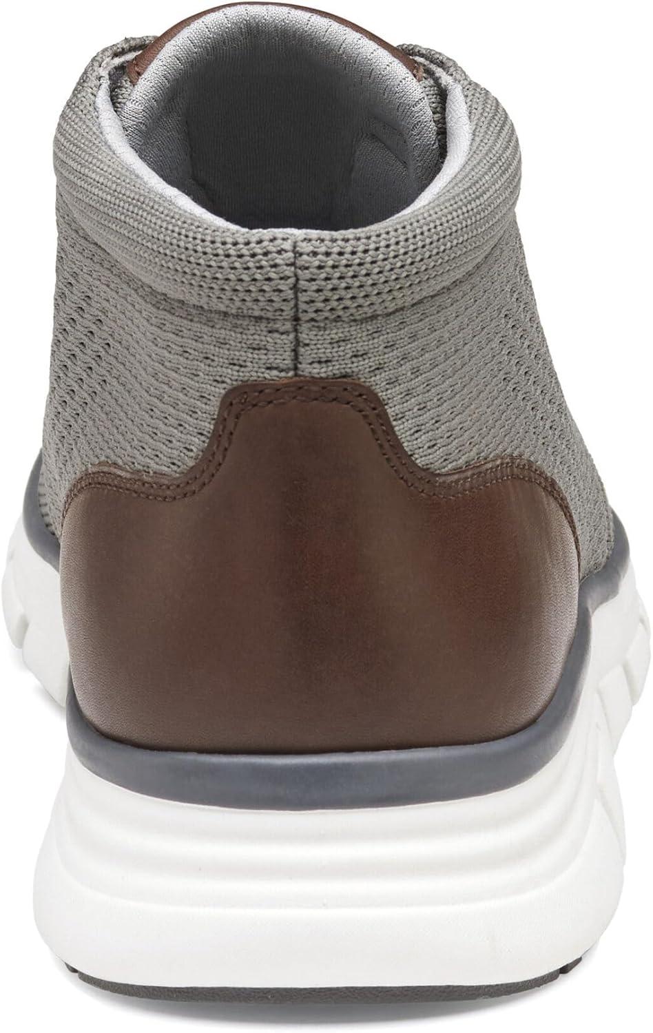 imageJohnston ampamp Murphy Mens Amherst Lug Knit Chukka Boot  Casual Shoes for Men Mens Boots Lightweight Athletic ConstructionGrey
