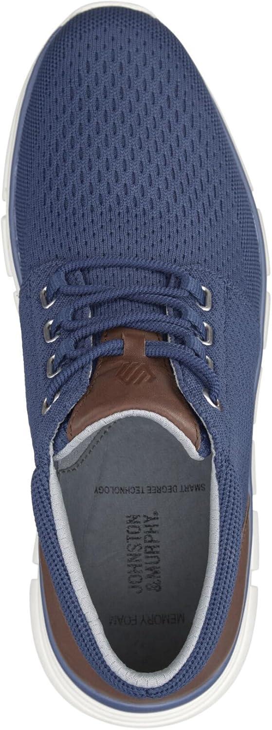 imageJohnston ampamp Murphy Mens Amherst Lug Knit Chukka Boot  Casual Shoes for Men Mens Boots Lightweight Athletic ConstructionNavy Knit