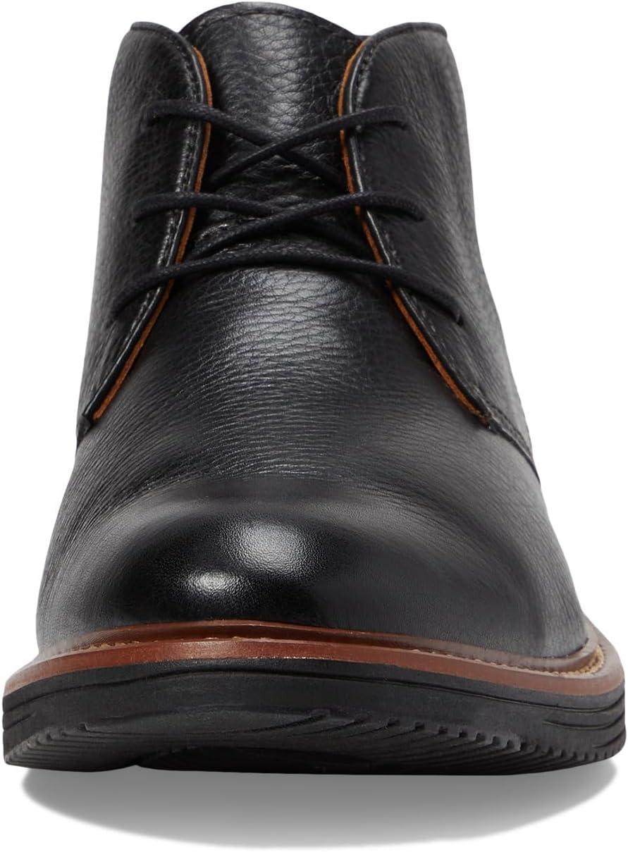 imageJohnston ampamp Murphy Mens Upton Chukka Ankle BootBlack Full Grain