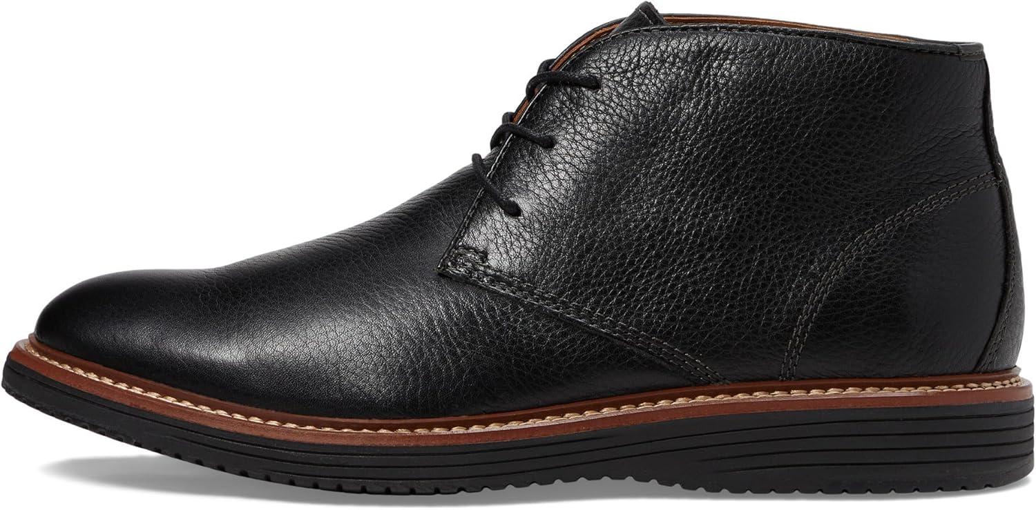 imageJohnston ampamp Murphy Mens Upton Chukka Ankle BootBlack Full Grain