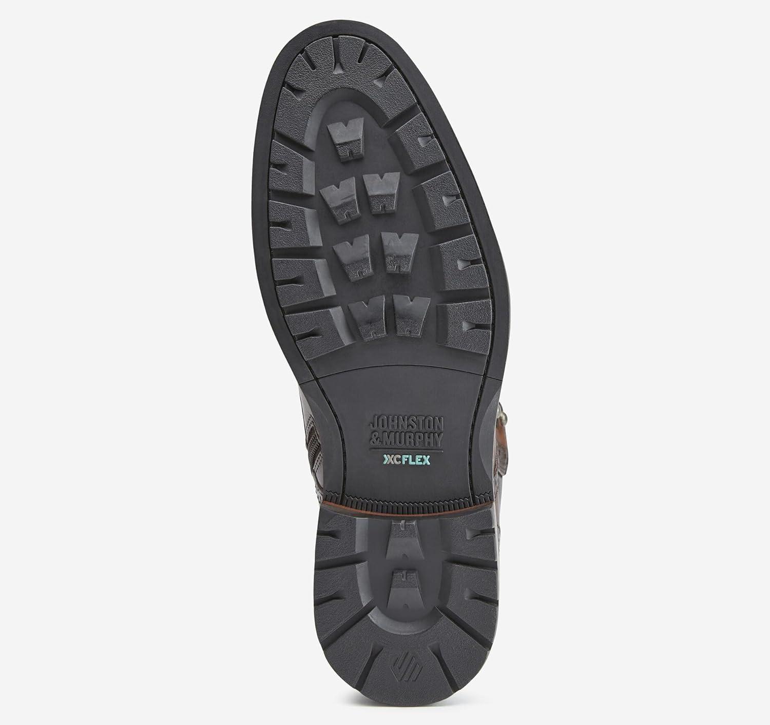 imageJohnston ampamp Murphy Mens XC Flex Connelly Plain Toe BootTan Full Grain