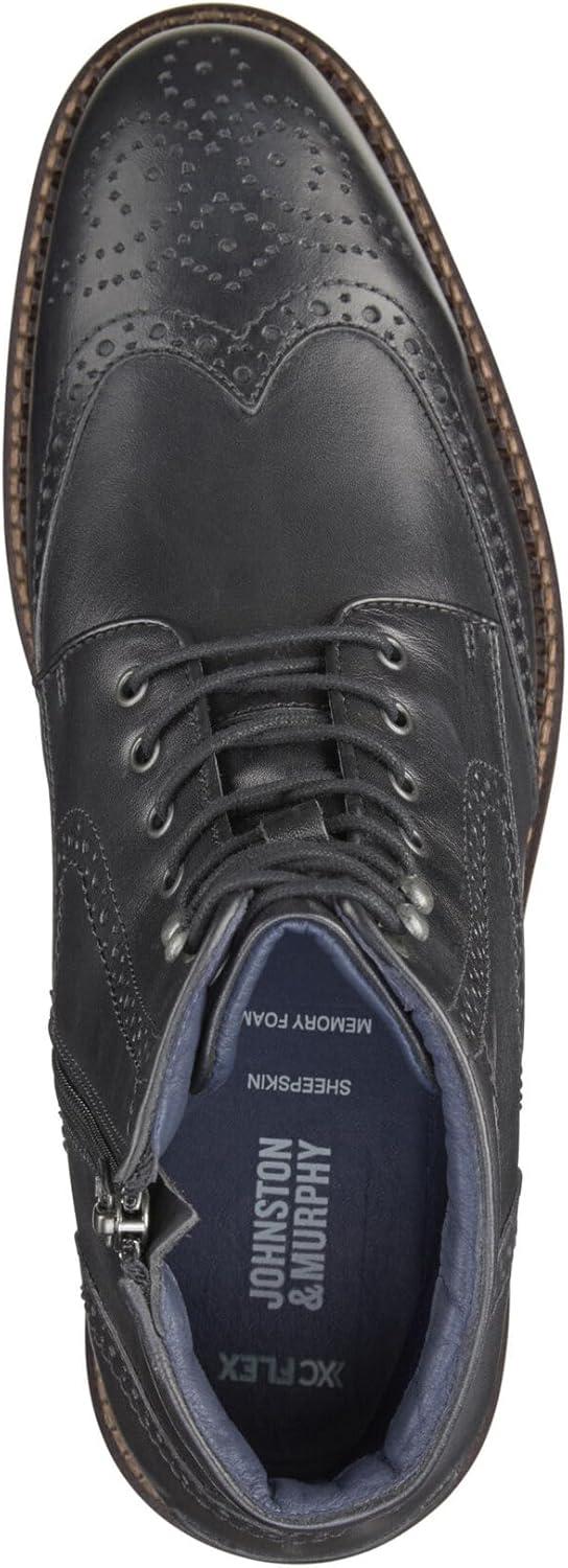 imageJohnston ampamp Murphy Mens XC Flex Connelly Wingtip ShoesBlack Full Grain