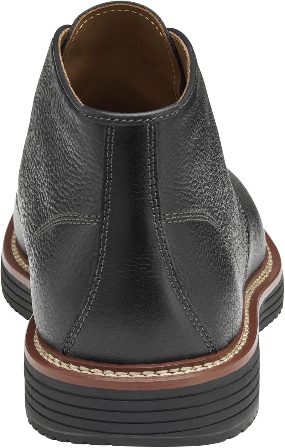 imageJohnston ampamp Murphy Upton Chukka Boots for Men  Casual ampamp Dress Leather Shoes for Men for Work ampamp Daily WearBlack Full Grain