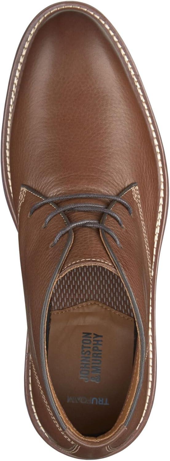 imageJohnston ampamp Murphy Upton Chukka Boots for Men  Casual ampamp Dress Leather Shoes for Men for Work ampamp Daily WearTan Full Grain