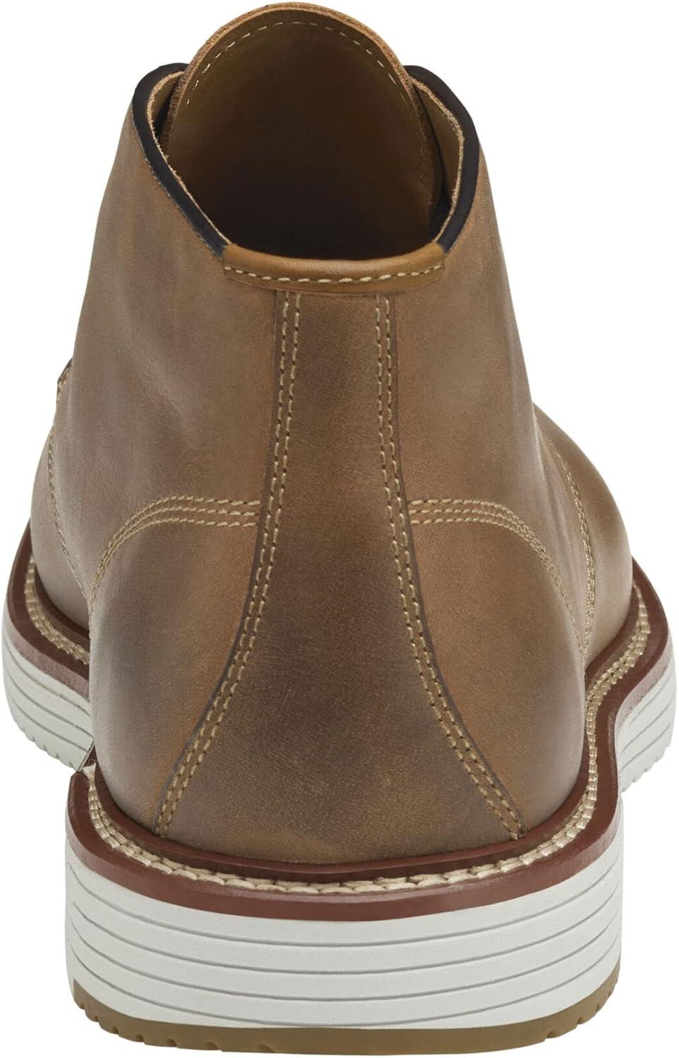 imageJohnston ampamp Murphy Upton Chukka Boots for Men  Casual ampamp Dress Leather Shoes for Men for Work ampamp Daily WearTan Oiled Full Grain