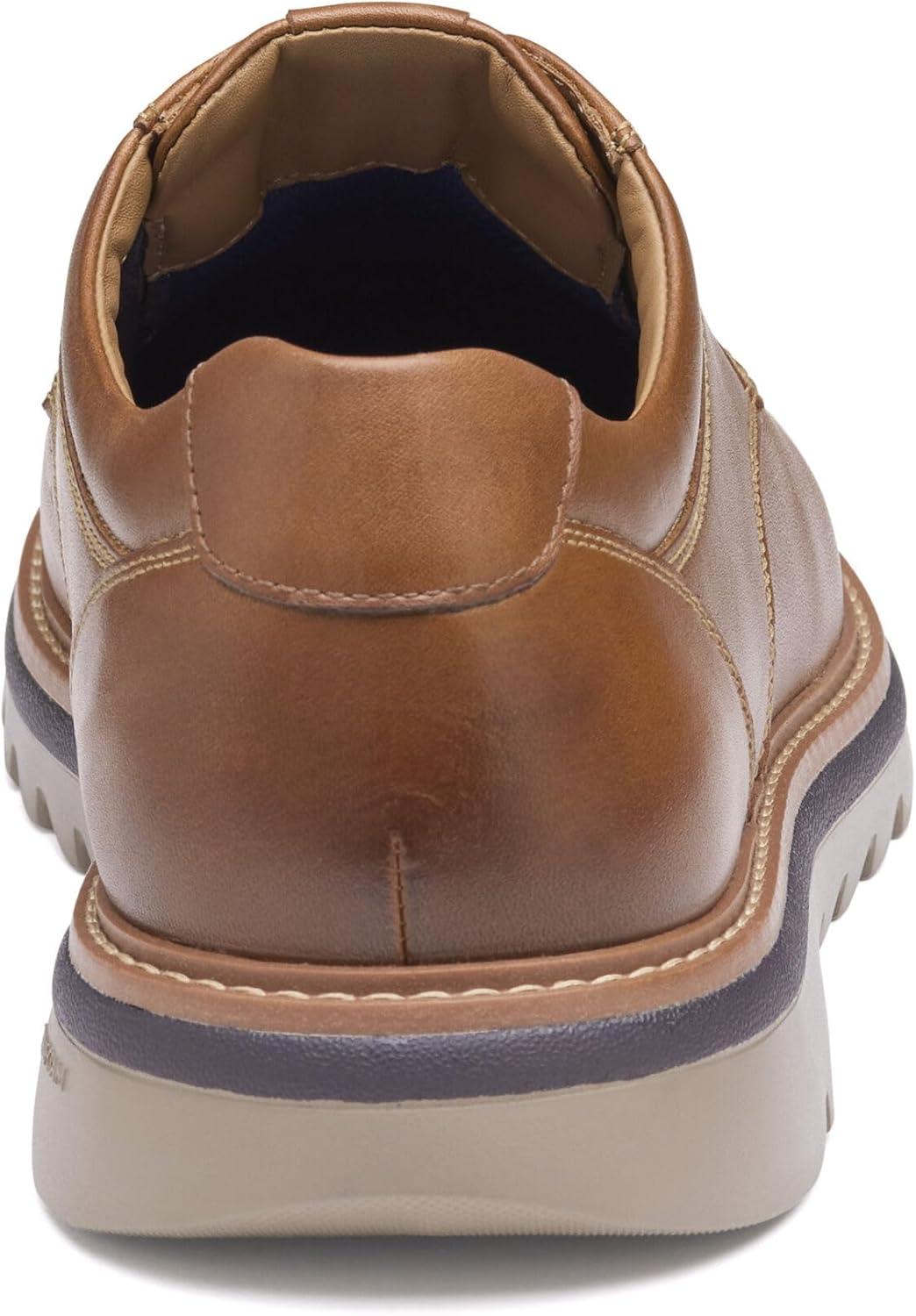 imageJohnston ampamp Murphy mens Braydon Plain ToeTan Full Grain