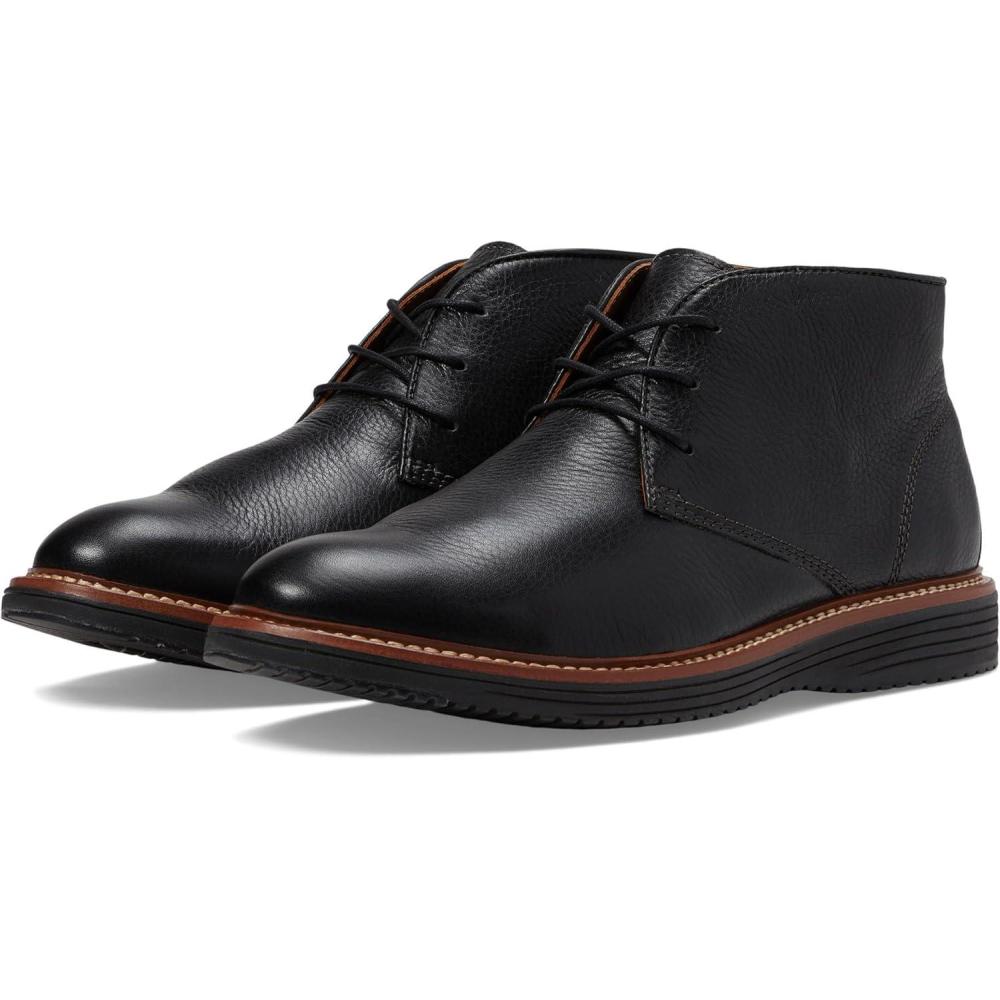 imageJohnston ampamp Murphy Mens Upton Chukka Ankle BootBlack Full Grain