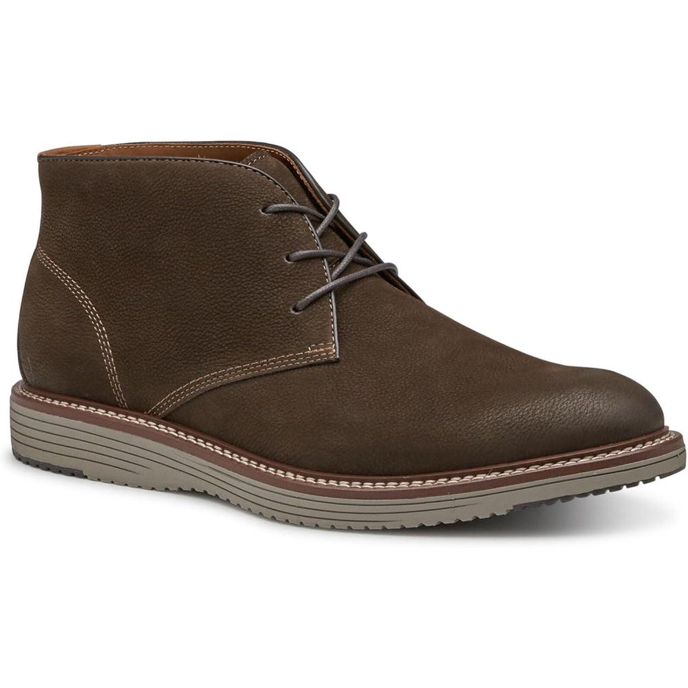 imageJohnston ampamp Murphy Mens Upton Chukka Ankle BootBrown Nubuck