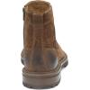 imageJohnston ampamp Murphy Barrett Plain Toe Zip Boot  Classic Mens Ankle Boots Leather Casual Boots for MenBrown