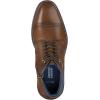 imageJohnston ampamp Murphy Mens XC Flex Raleigh Cap Toe Zip Boot  FullGrain Leather  Cushioned Footbed  LeatherRubber SoleTan Full Grain